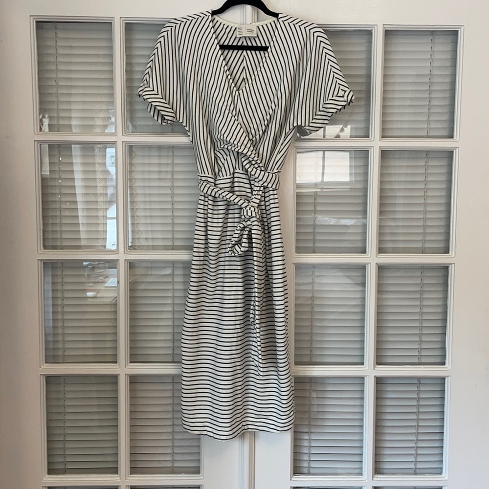 Striped Cotton Dress